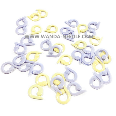 20pcs小塑料耳环圈-J088