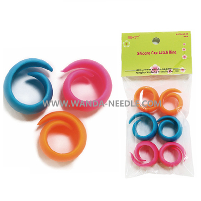 6pcs硅胶梭芯圈LC-33